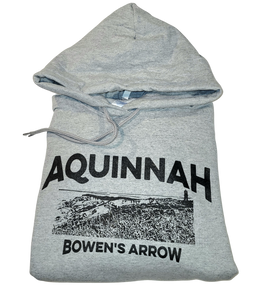 Aquinnah Hoodie with Lighthouse and Cliffs - Bowen's Arrow