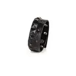 The Zircon Devotion - Handmade Leather Bracelet
