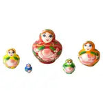 Miniature Happy Maidens Nesting Doll 5 pc 1”