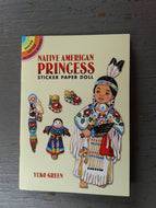 Book Children's - Native Princess Sticker