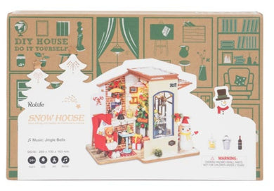 DIY Miniature House Kit: CHRISTMAS