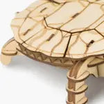 3D Wooden Puzzle: Turtle