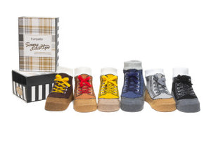 Timmy Lace Ups 6 Pack Infant Socks