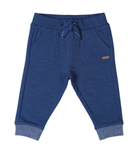 Baby Turtle 2D Sweatpants - Navy Blue 95% Cotton 5% Elastane - Knit