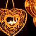 Puzzle - Heartstrings, Hanging Tealight Luminaire kit
