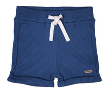 Baby Shorts Soft Cotton Rib 95% Cotton 5% Elastane - Navy Blue